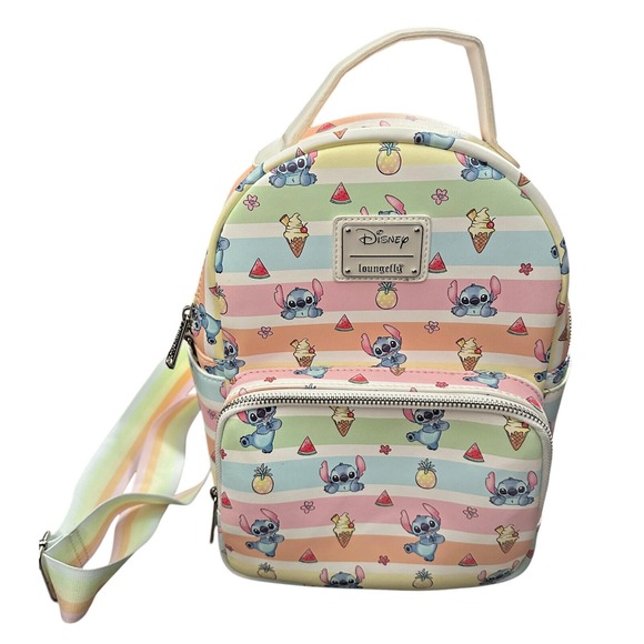 Loungefly Handbags - Loungefly Disney Lilo & Stitch Fruits Mini Backpack Bag